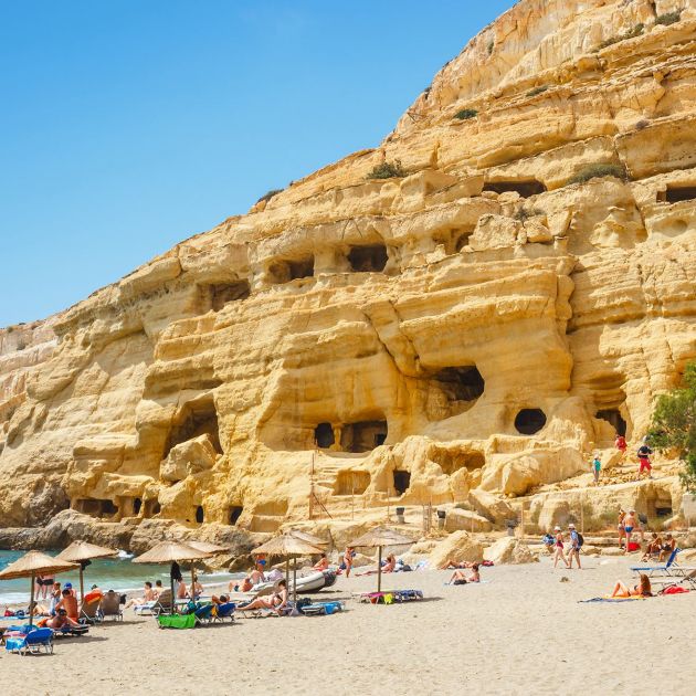 Matala beach