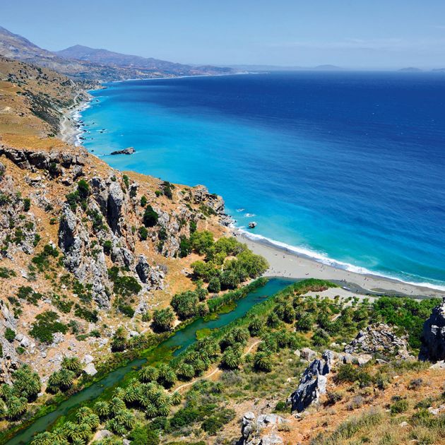 Palmenstrand von Preveli