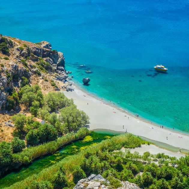 Palmenstrand von Preveli