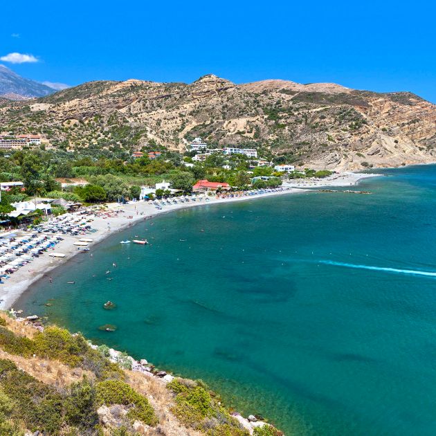 Agia Galini strand